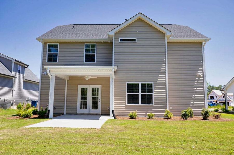 Covered Porch with Patio Option