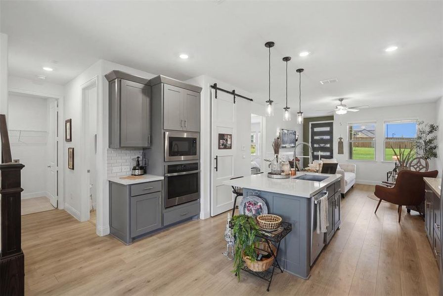 Furnished interior view inside a new home in Cross Creek Meadows, Celina (Image 17).