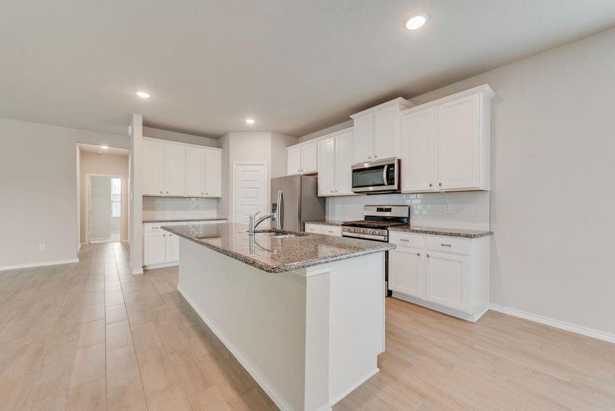 Furnished interior view inside a new home in , Fort Worth (Image 5).