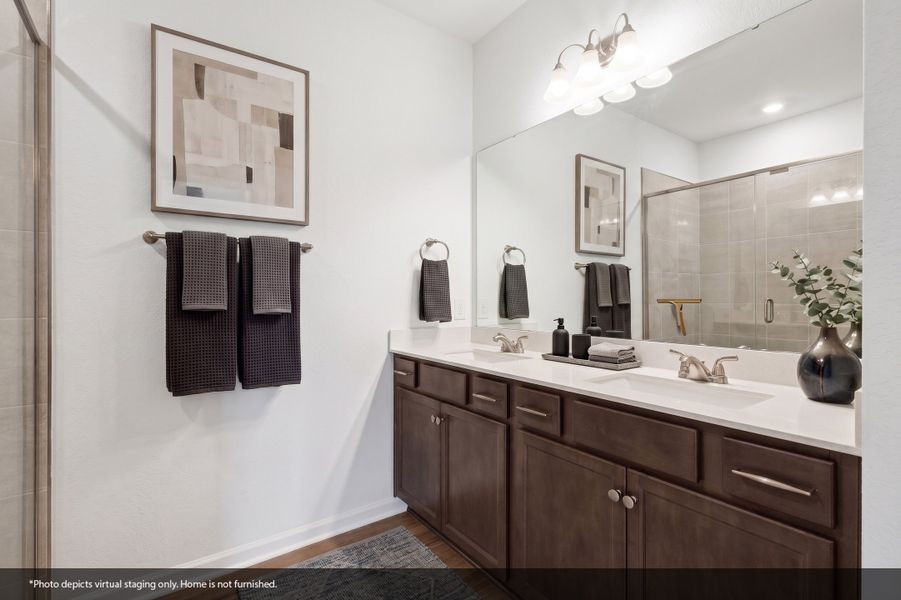 Furnished interior view inside a new home in Lakeview Village, Charlotte (Image 9).