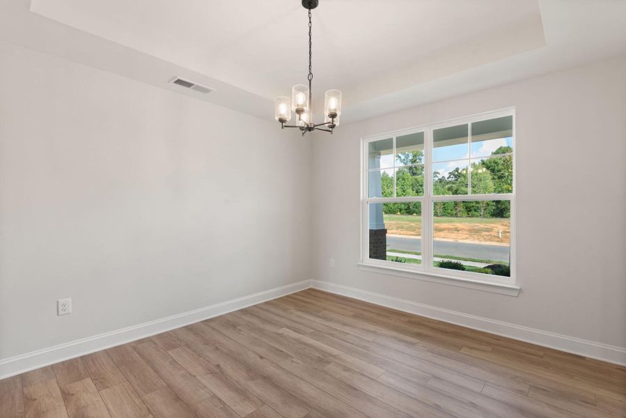 Spacious, unfurnished interior of a new home in Hayes Village, Greensboro (Image 13).