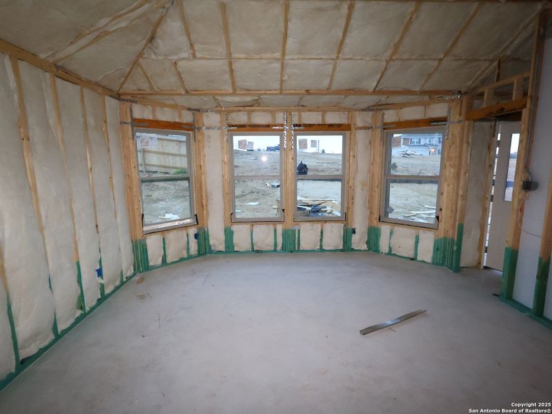 In-progress construction of a new home in Mesquite Ridge, San Antonio, TX (Image 26).