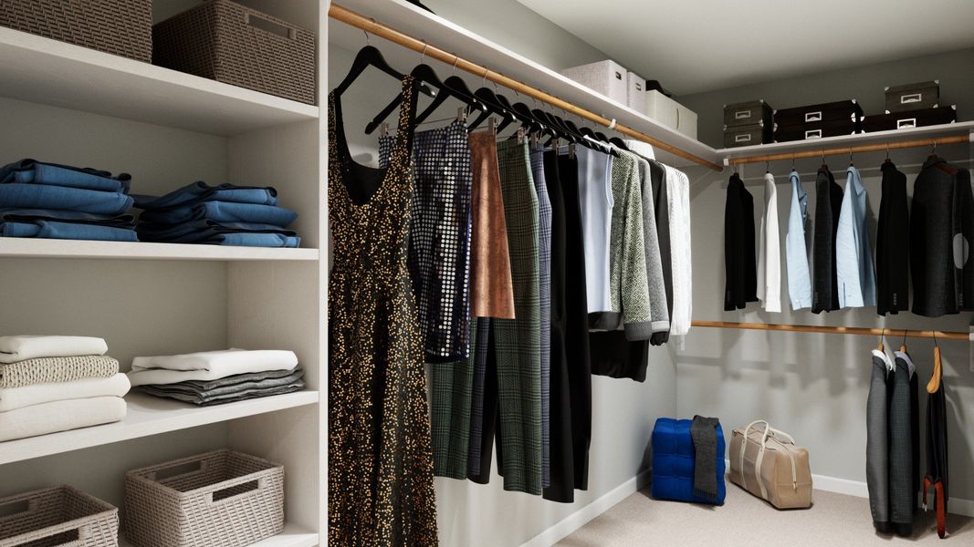 Representative interior finishes for a home built from the The Messina by Legend Homes in Granger Pines, Conroe (Image 20).