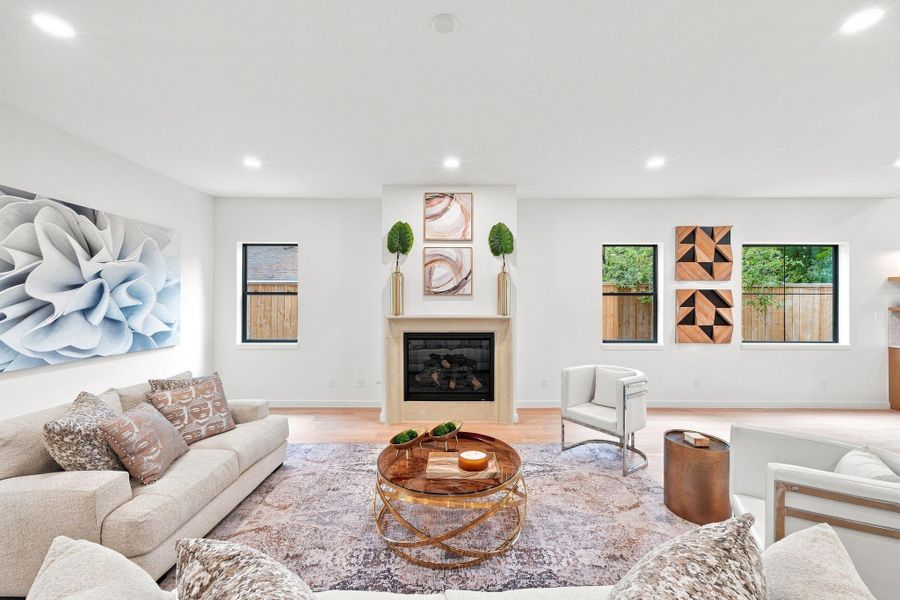Living room.