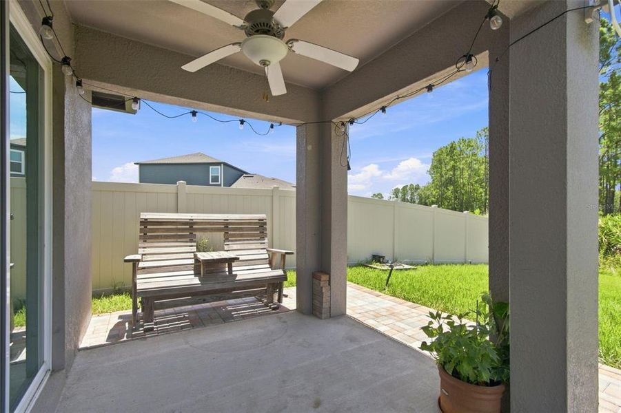 Exterior details and patio area of a home in , Zephyrhills (Image 28). Exterior details and patio area of a home in , Zephyrhills (Image 28).