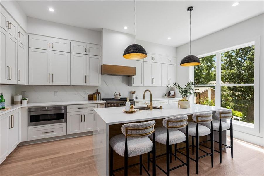 Furnished interior view inside a new home in , Smyrna (Image 23).