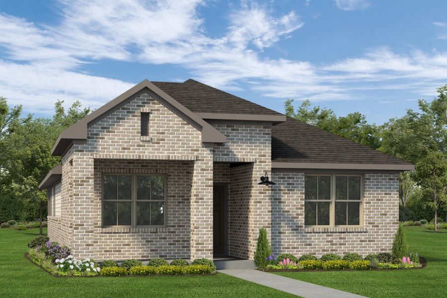 Representative exterior photo of a completed home built from the Milne by Autograph Homes in Riceland, Mont Belvieu, TX (Image 1). Representative exterior photo of a completed home built from the Milne by Autograph Homes in Riceland, Mont Belvieu, TX (Image 1).