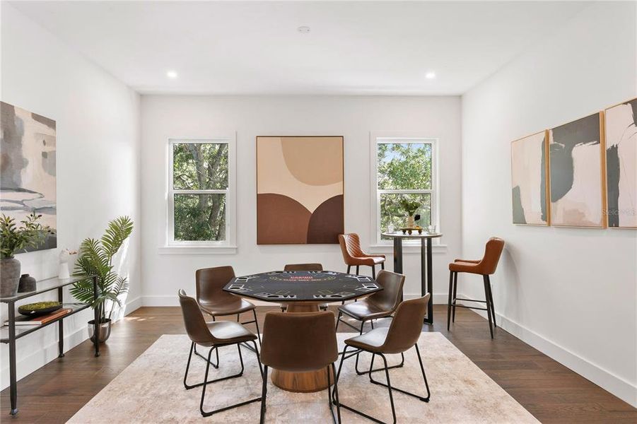 Furnished interior view inside a new home in , Tampa (Image 62).