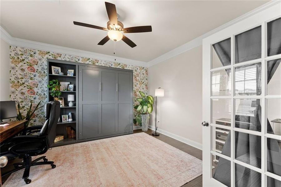 Furnished interior view inside a new home in , Dacula (Image 43).