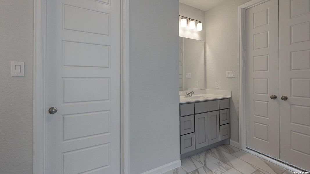 Furnished interior view inside a new home in Arcadia Ridge, San Antonio (Image 6).