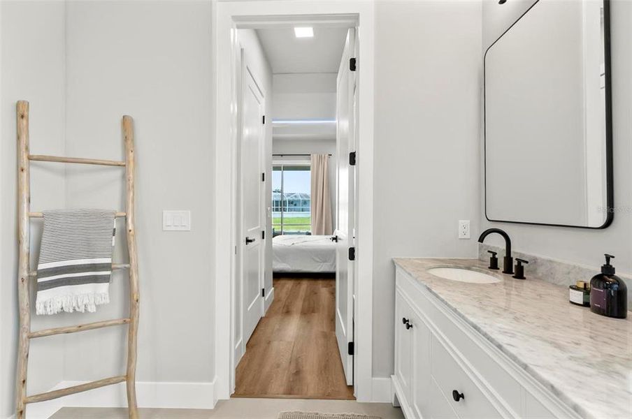 Furnished interior view inside a new home in , Palm Coast (Image 17).