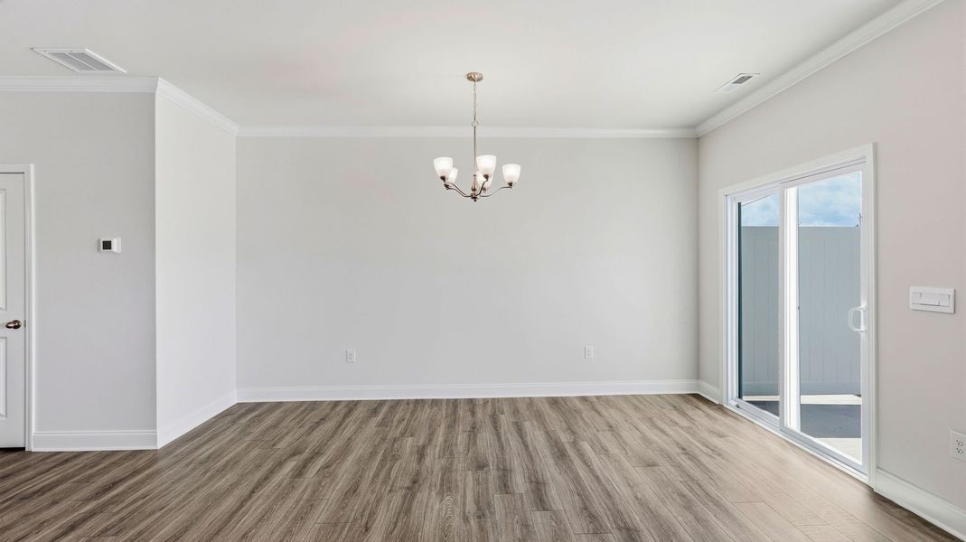 Spacious, unfurnished interior of a new home in Townes at Tap Root Farms, Fletcher (Image 17). Spacious, unfurnished interior of a new home in Townes at Tap Root Farms, Fletcher (Image 17).