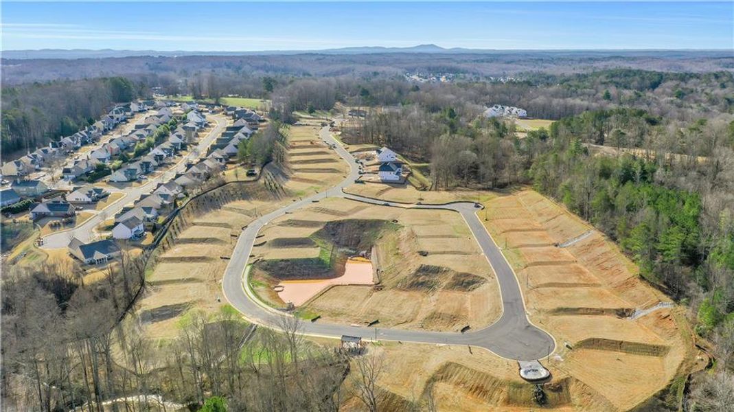 Site preparation for new homesites in , Dawsonville (Image 81).