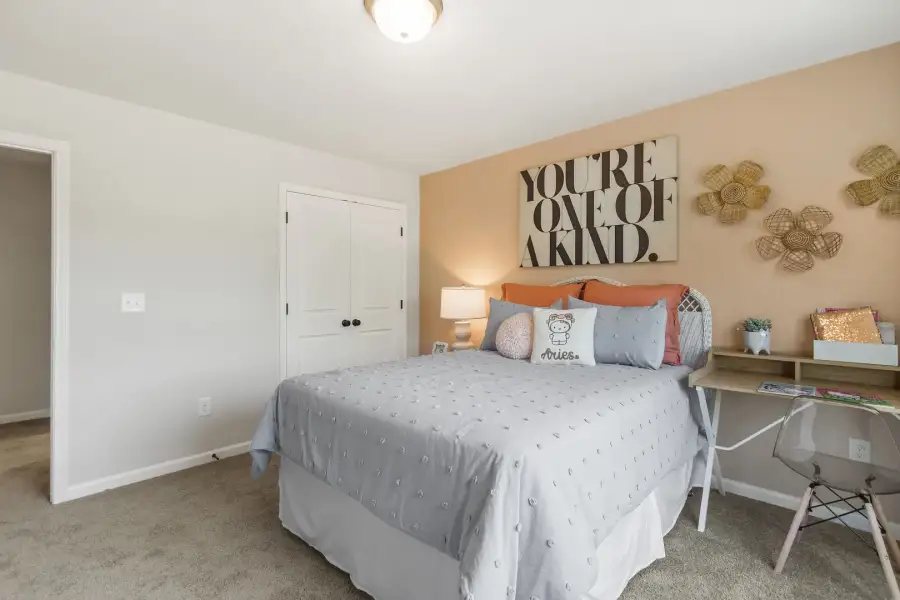 Furnished interior view inside a new home in Bridgeport Single Family Homes, Greenville (Image 40).