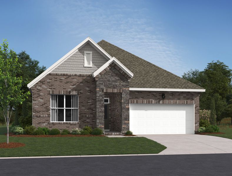 Representative exterior photo of a completed home built from the Cheyenne by Ashton Woods in Willow Landing, Mount Juliet, TN (Image 3).
