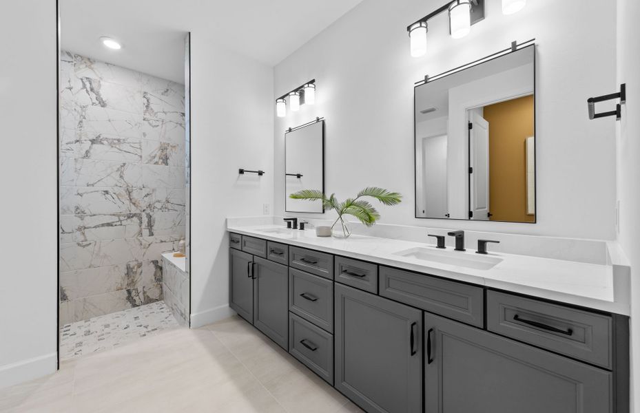Representative furnished interior of a home built from the Renown by Del Webb in Del Webb Naples, Ave Maria (Image 10).