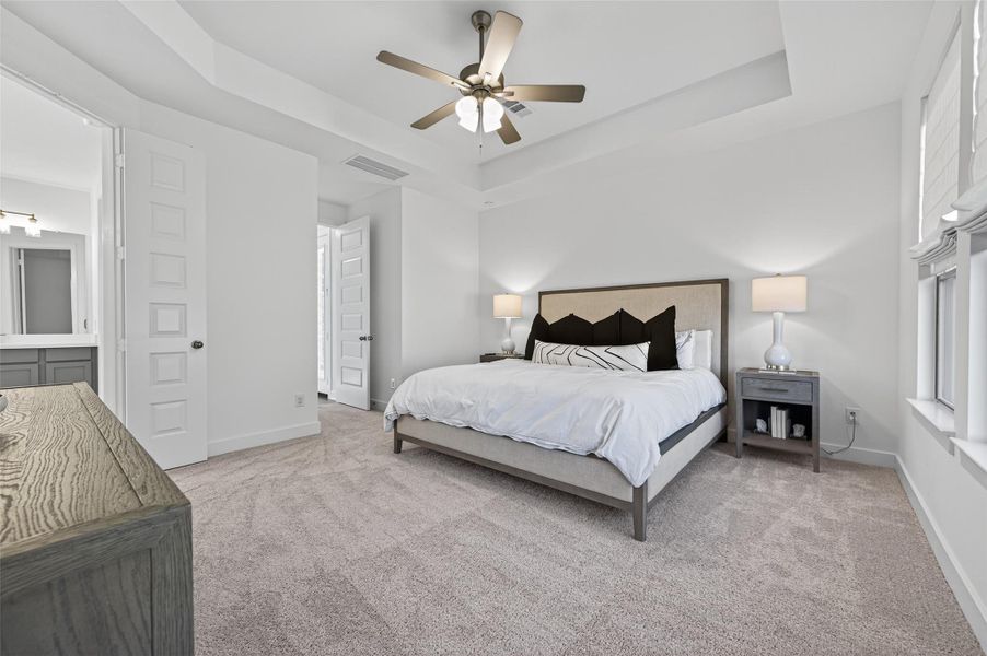 Furnished interior view inside a new home in Elyson - 40', Katy (Image 12). Furnished interior view inside a new home in Elyson - 40', Katy (Image 12).