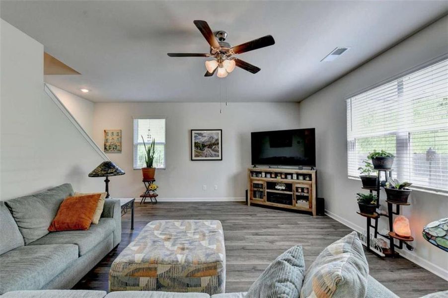 Furnished interior view inside a new home in Twin Lakes, Hoschton (Image 36).