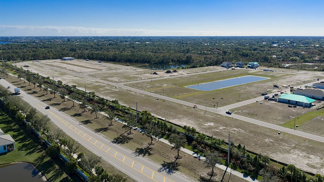 Site preparation for new homesites in Veranda Oaks, Port St. Lucie (Image 18).