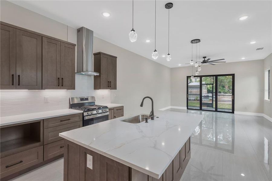 Furnished interior view inside a new home in , Tampa (Image 6). Furnished interior view inside a new home in , Tampa (Image 6).