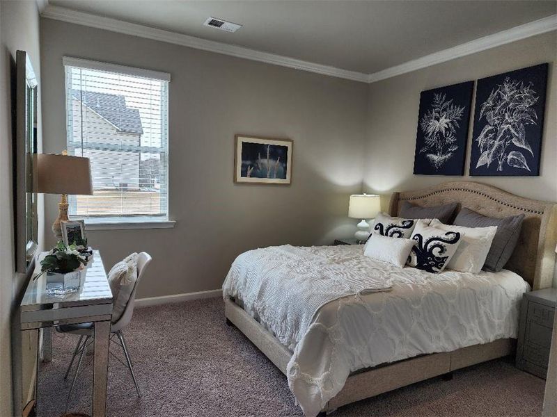 Furnished interior view inside a new home in Alcovy Village, Lawrenceville (Image 30).