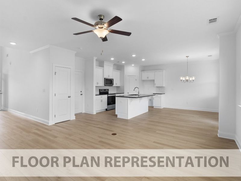 Kitchen | 1772 Plan by Ivey Homes Kitchen | 1772 Plan by Ivey Homes