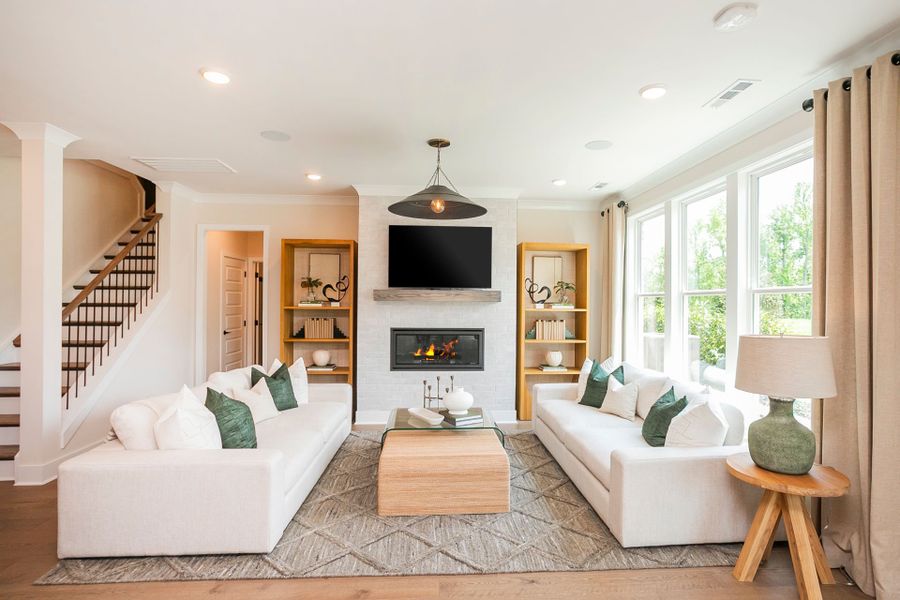 Representative furnished interior of a home built from the Continental by Pulte Homes in Devonshire, Mount Juliet (Image 15). Representative furnished interior of a home built from the Continental by Pulte Homes in Devonshire, Mount Juliet (Image 15).