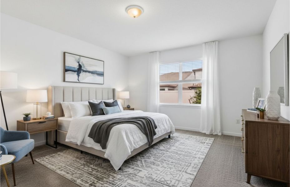 Representative furnished interior of a home built from the Medina by Pulte Homes in Reagan Landing, Bradenton (Image 11).