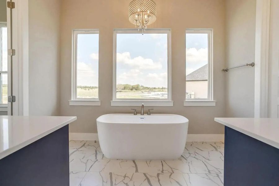 Representative furnished interior of a home built from the The Landry by Elmwood Custom Homes in Ranch at Stone Hill, Waxahachie (Image 15). Representative furnished interior of a home built from the The Landry by Elmwood Custom Homes in Ranch at Stone Hill, Waxahachie (Image 15).