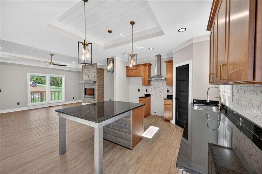 Furnished interior view inside a new home in , Cleveland (Image 5).