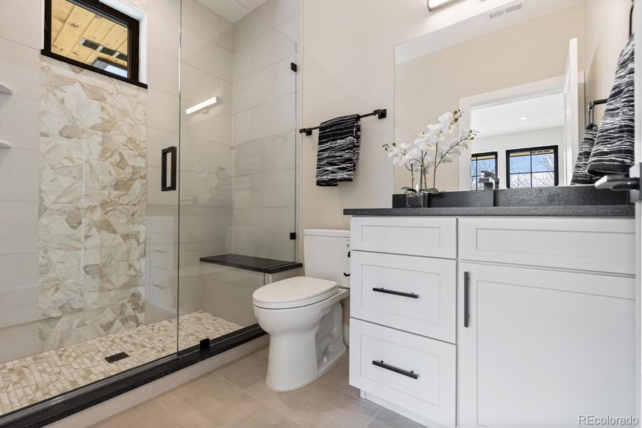 Furnished interior view inside a new home in , Denver (Image 14).