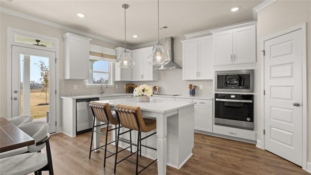 Furnished interior view inside a new home in The Gates at Pates Creek, Hampton (Image 4).