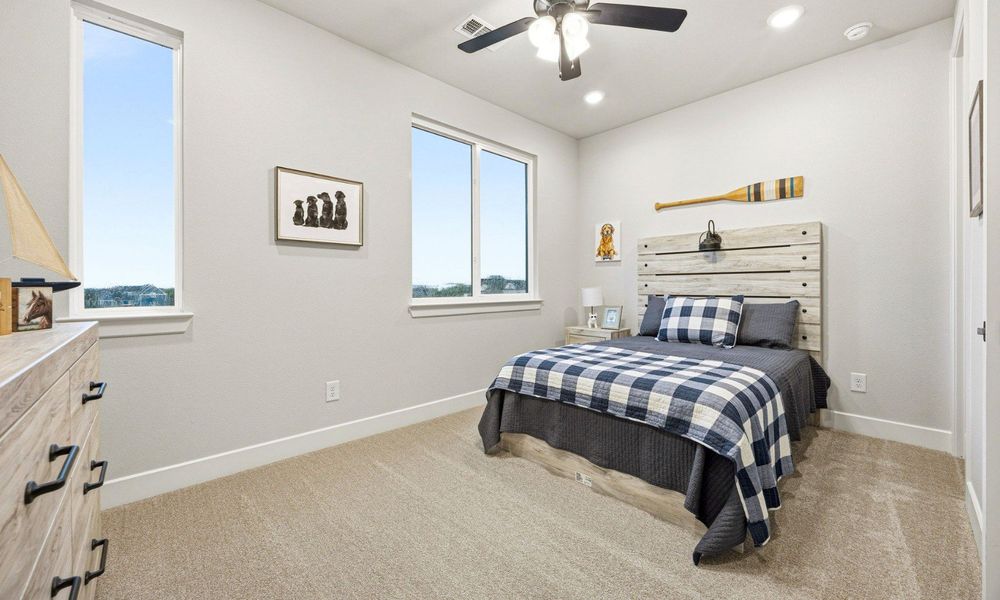 Furnished interior view inside a new home in Lexington Heights, Nevada (Image 24). Furnished interior view inside a new home in Lexington Heights, Nevada (Image 24).