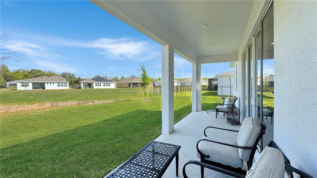 Exterior details and patio area of a home in , Davenport (Image 21).