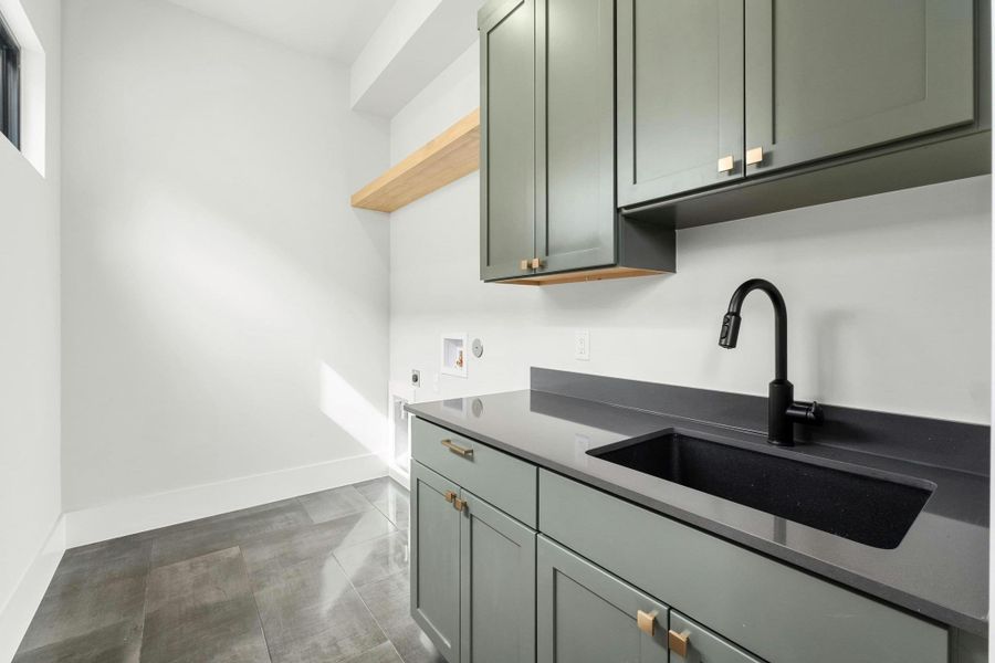 Laundry area on main floor