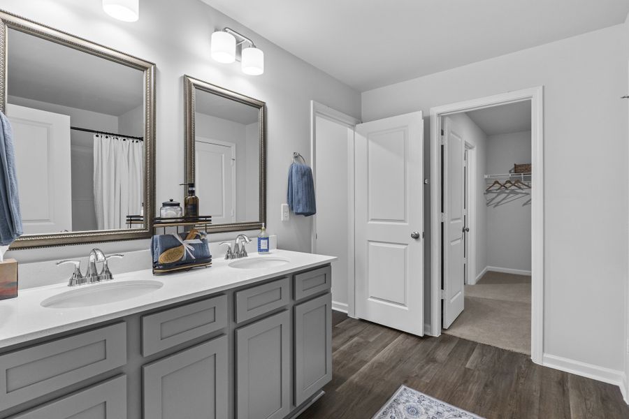 Furnished interior view inside a new home in Crystal Downs, Sumter (Image 19). Furnished interior view inside a new home in Crystal Downs, Sumter (Image 19).