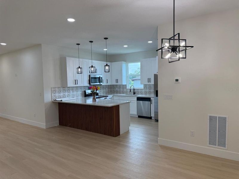 Furnished interior view inside a new home in , Spring Hill (Image 6). Furnished interior view inside a new home in , Spring Hill (Image 6).