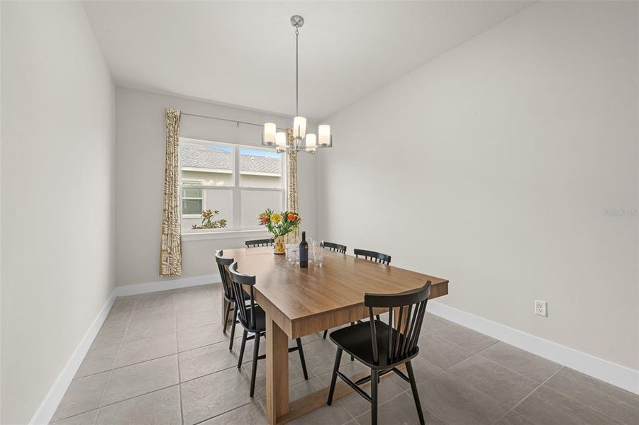 Furnished interior view inside a new home in Robin's Cove at Epperson, Wesley Chapel (Image 9).