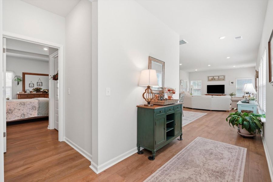 Furnished interior view inside a new home in Horizons at Summers Corner | 55+, Summerville (Image 5). Furnished interior view inside a new home in Horizons at Summers Corner | 55+, Summerville (Image 5).