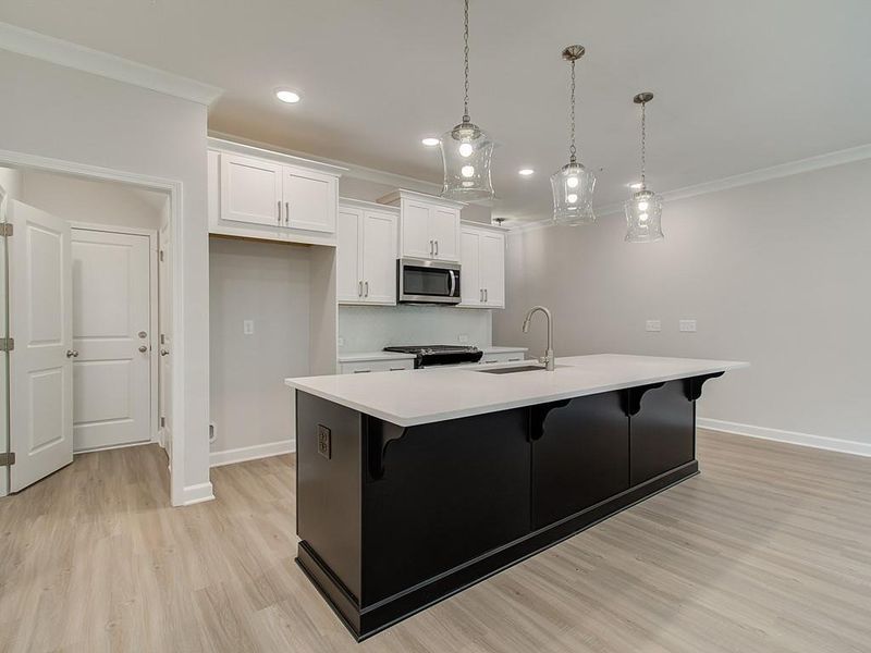 Furnished interior view inside a new home in Cherokee Township, Acworth (Image 11).