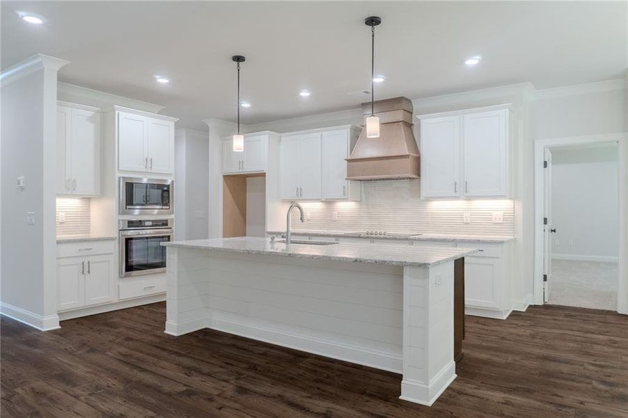 Furnished interior view inside a new home in Woodland Hills, Loganville (Image 5).