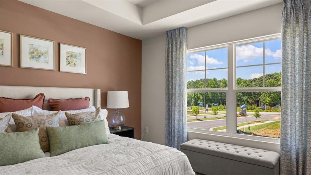 Furnished interior view inside a new home in , Stockbridge (Image 30).