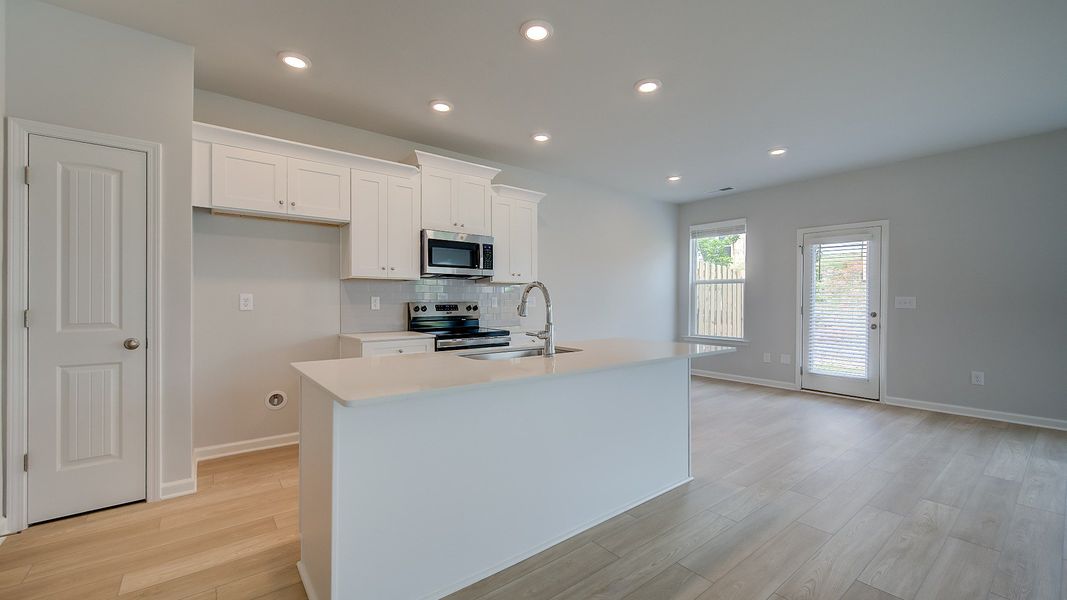 Furnished interior view inside a new home in Bowers Farm Townhomes, McDonough (Image 8).