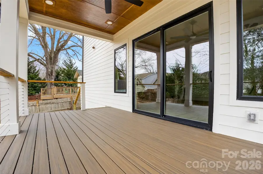 Exterior details and patio area of a home in , Charlotte (Image 4).