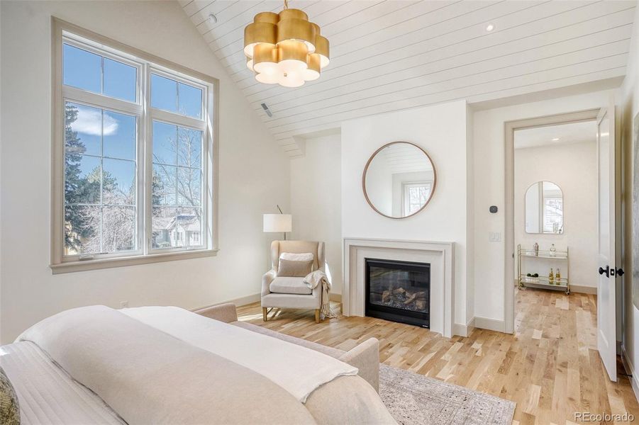 Furnished interior view inside a new home in , Denver (Image 28).