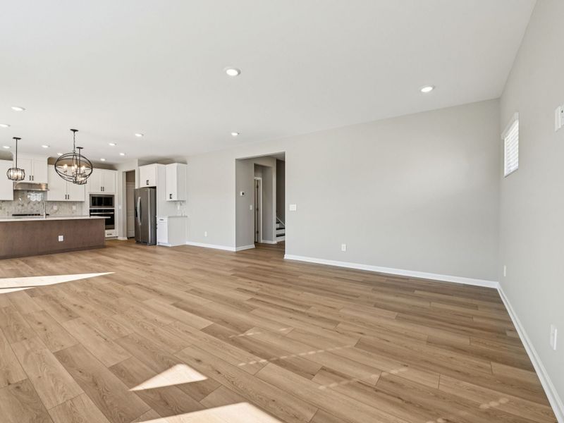 Spacious, unfurnished interior of a new home in Watkins Glen, Raleigh (Image 11).