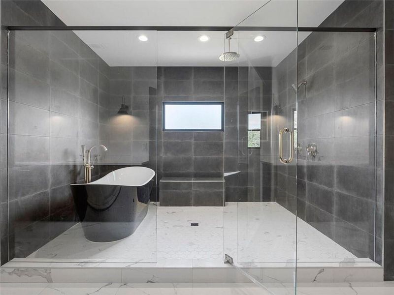 Furnished interior view inside a new home in , Atlanta (Image 27).