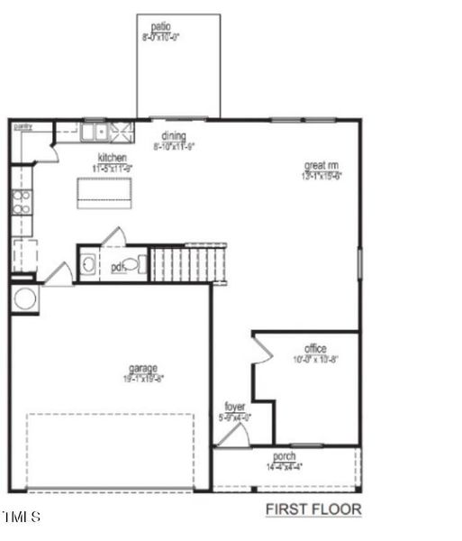 1st Floor layout