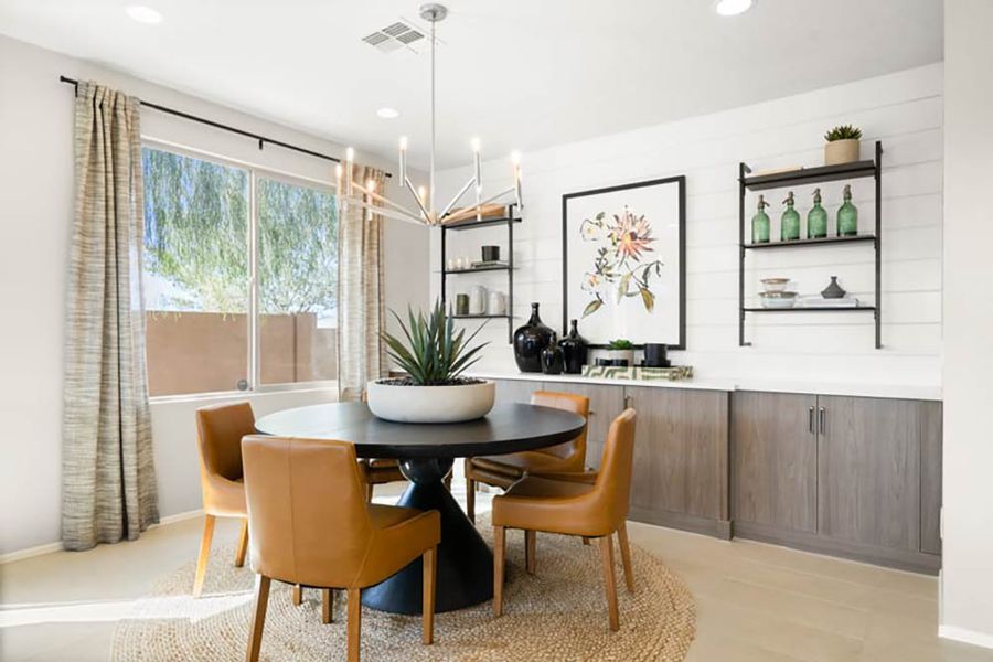 Furnished interior view inside a new home in Meridian, Queen Creek (Image 15).