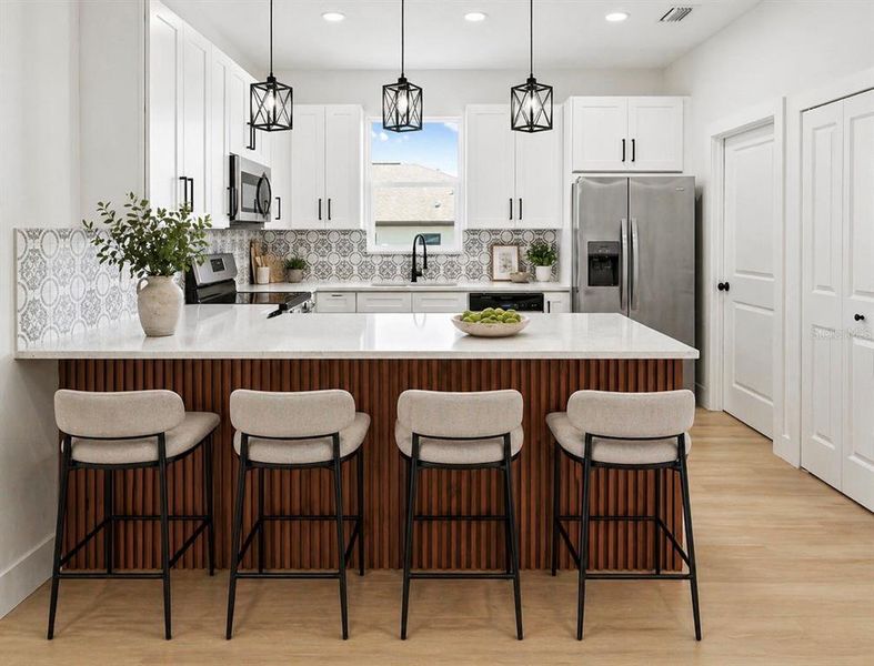 Furnished interior view inside a new home in , Spring Hill (Image 12).